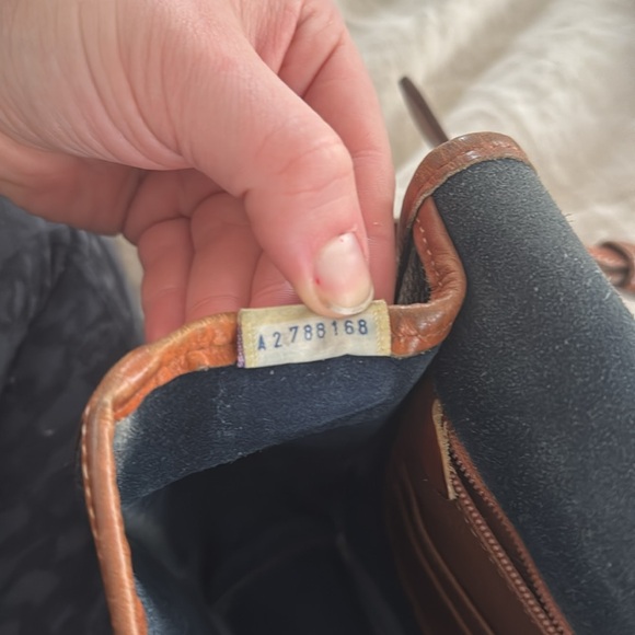 Dooney & Bourke Navy Leather Crossbody Bag - Picture 11 of 13